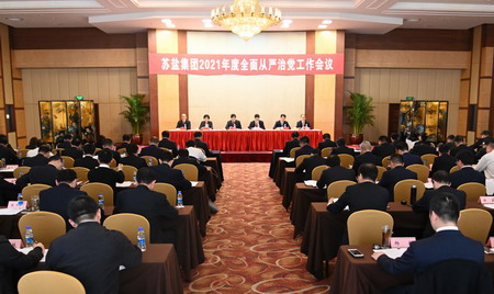 赏金国际集团党委召开2021年度全面从严治党工作会议