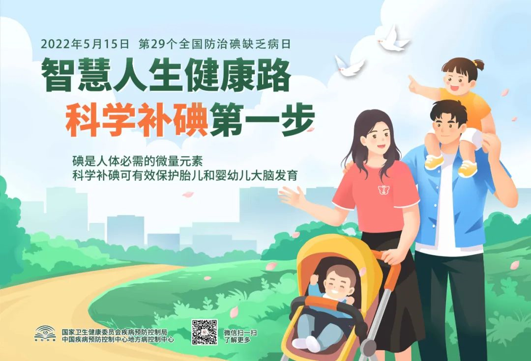 科普干货丨坚持“食盐加碘”，防治碘缺乏病！