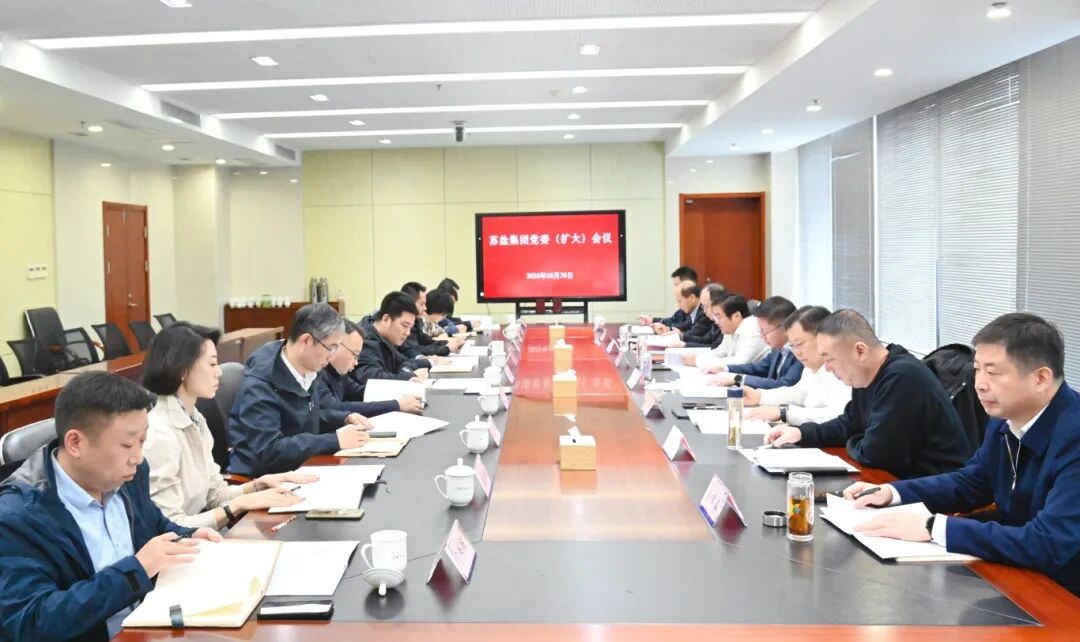 赏金国际集团党委召开扩大会议传达学习党的二十届四中全会精神